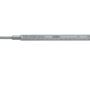 Instrumental Para Cirugía De Oído. Gancho Plester para platina longitud de la punta 0.6 mm.